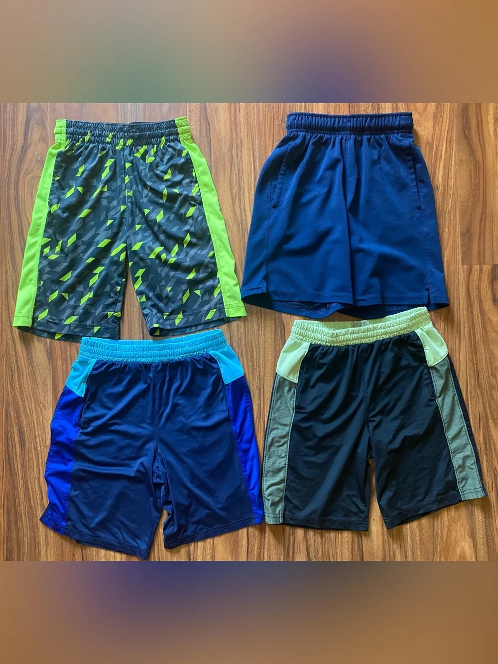 Boys 7 8 Summer Sports Shorts lot of 4